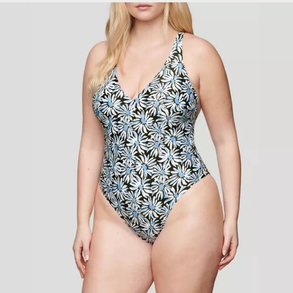 Cuup the plunge one piece swim bloom cloud xl - Picture 2 of 8
